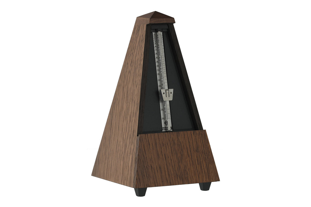 Wittner Metronomo a forma piramidale - marrone quercia opaco 818