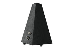 Wittner Metronomo a forma di piramide - Rovere nero opaco 819
