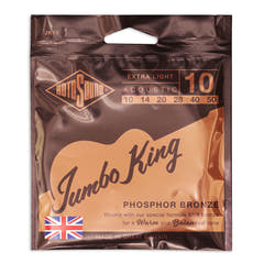 Rotosound Jumbo King JK10 corde per chitarra acustica 10-50
