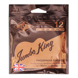 Rotosound Jumbo King JK12 corde per chitarra western 12-54