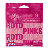 Corde per chitarra elettrica Rotosound Roto Pinks R9 9-42