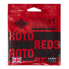 Corde per chitarra elettrica Rotosound Roto Reds R11 11-48