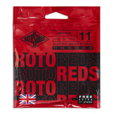 Corde per chitarra elettrica Rotosound Roto Reds R11 11-48