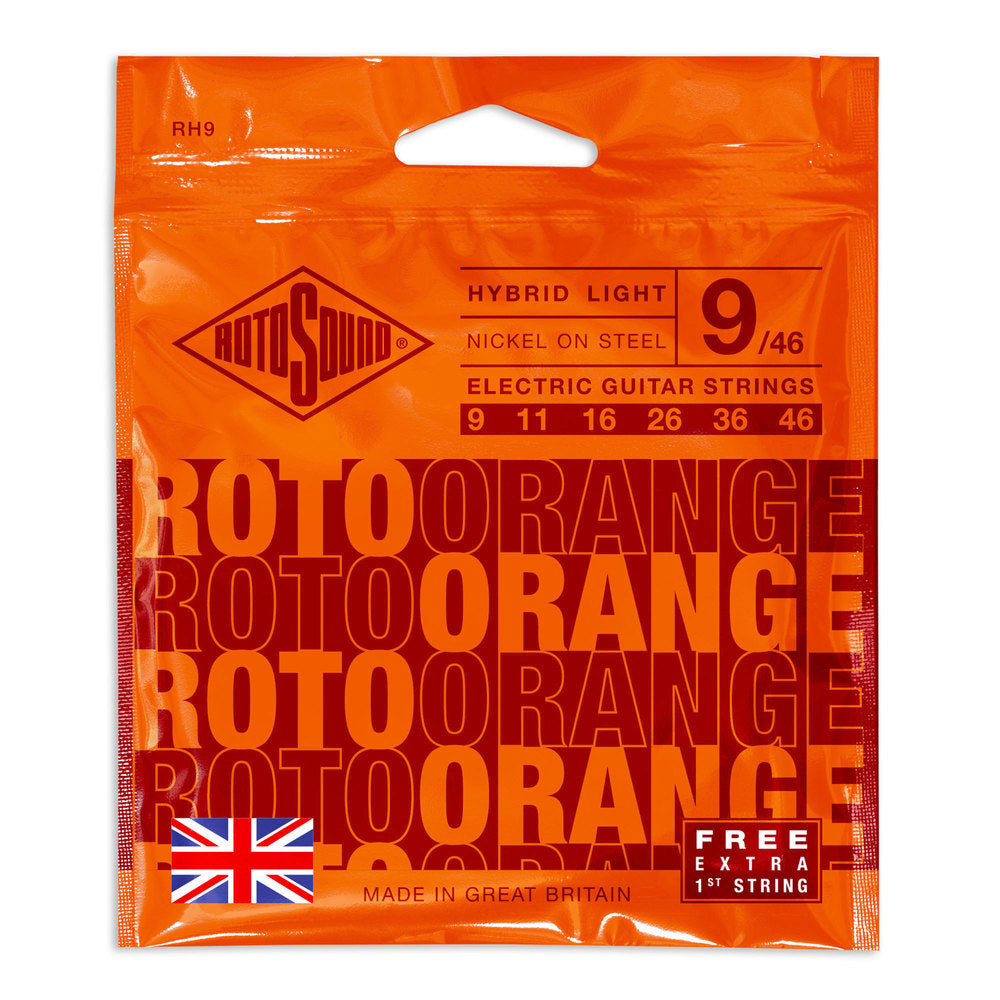 Rotosound Roto Orange RH9 corde per chitarre elettriche 9-46