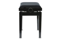 GEWA Panchina per pianoforte Deluxe - Black high gloss (seduta nera)