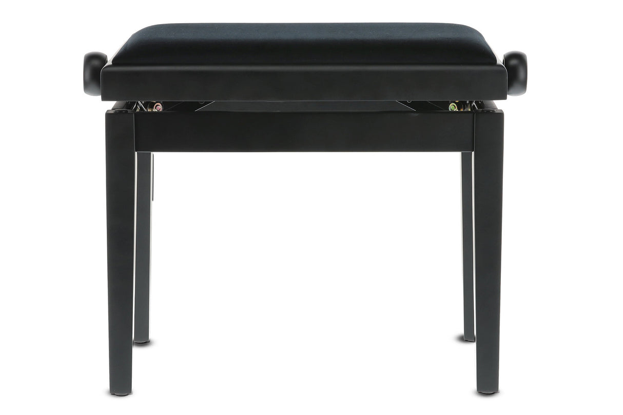GEWA Piano bench Deluxe - Matt black (Seat black)