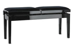 GEWA panca per pianoforte Deluxe Double - Black lucido