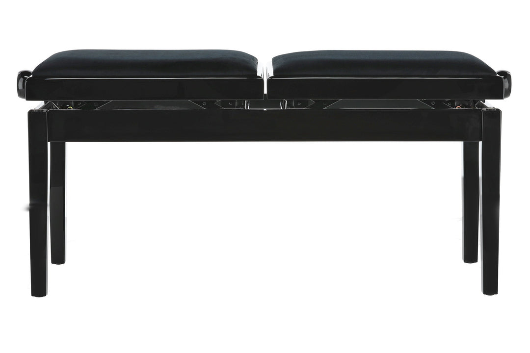 GEWA panca per pianoforte Deluxe Double - Black lucido