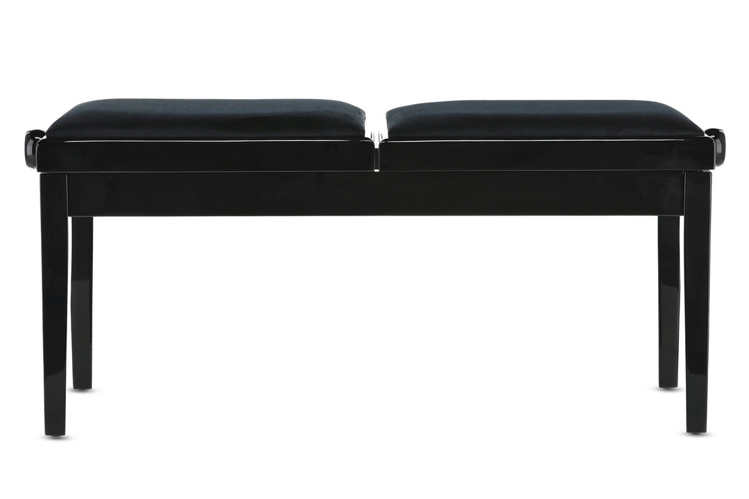 GEWA panca per pianoforte Deluxe Double - Black lucido