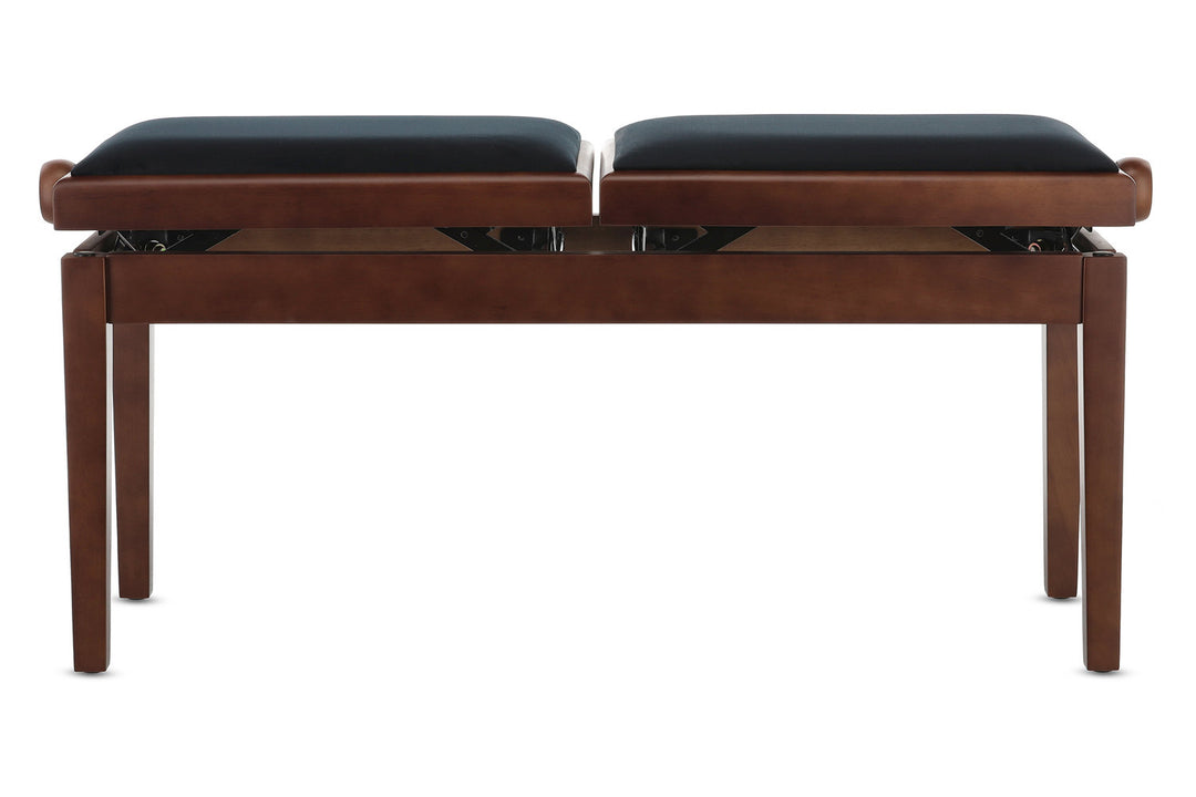 GEWA Panca per pianoforte Deluxe Double - Noce opaco
