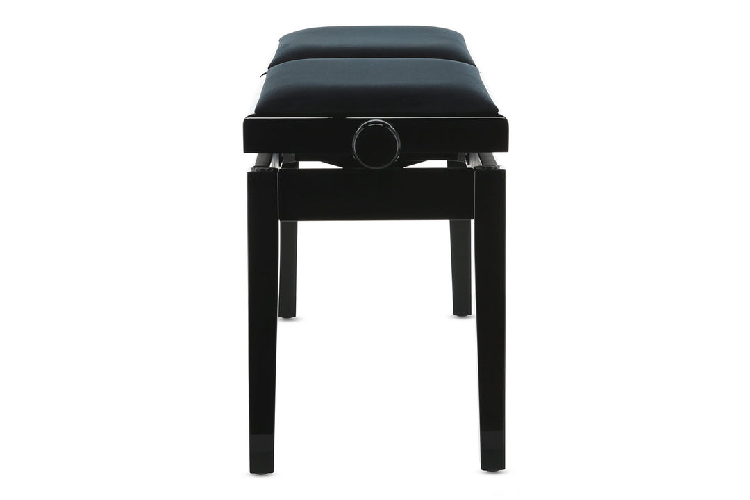GEWA panca per pianoforte Deluxe Double - Black lucido
