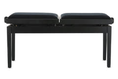 GEWA Panca per pianoforte Deluxe Double - Black opaco