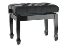 GEWA Piano bench Deluxe XL Black lucido - Black cover