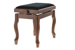 Panchina per pianoforte GEWA Deluxe Classic - Noce opaco