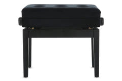 GEWA Panca per pianoforte Deluxe Compartment - Black matt