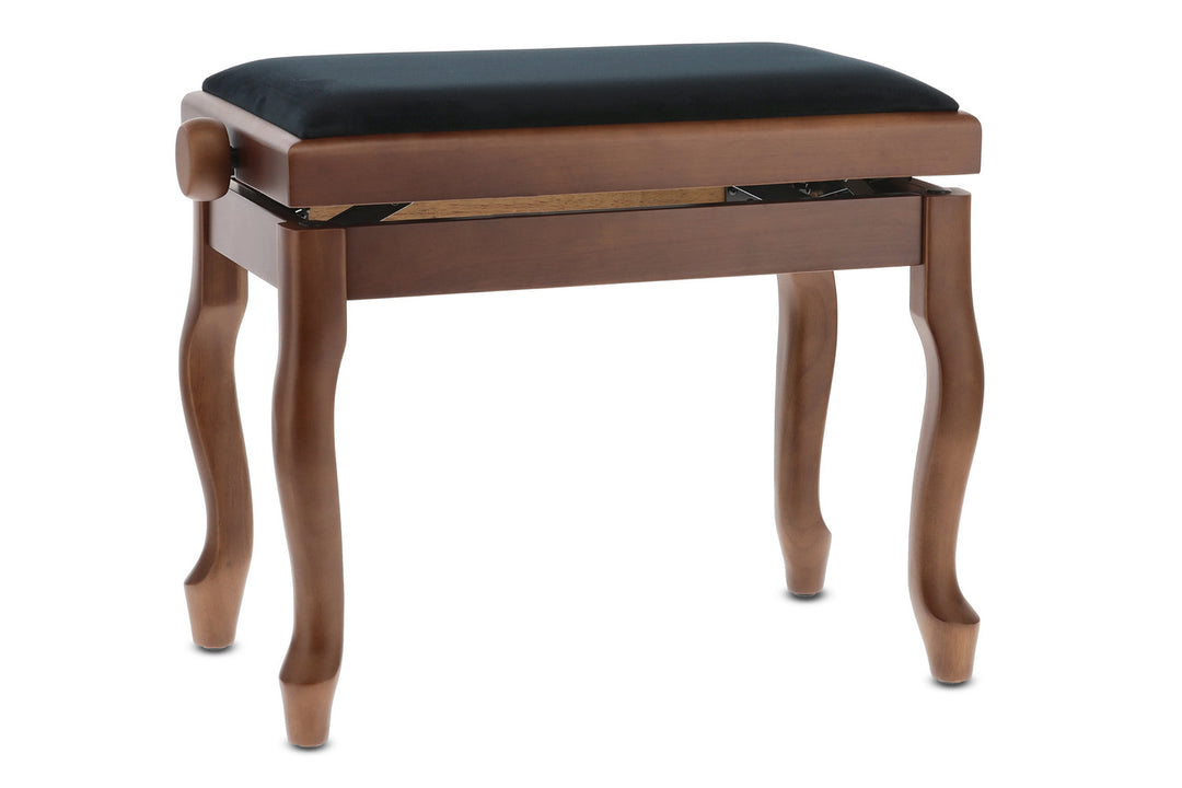 Panchina per pianoforte GEWA Deluxe Classic - Noce opaco