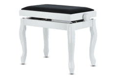GEWA Panchetto per pianoforte Deluxe Classic - White lucido