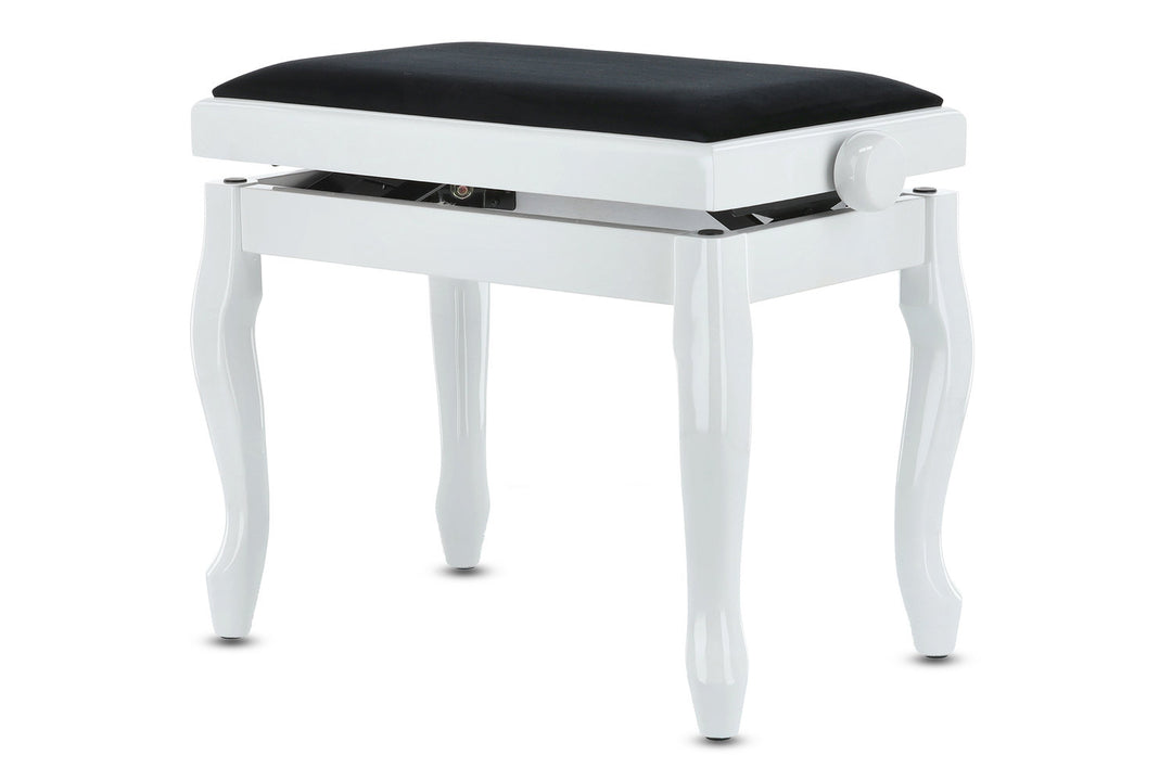 GEWA Panchetto per pianoforte Deluxe Classic - White lucido