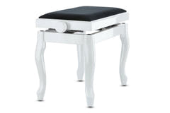 GEWA Panchetto per pianoforte Deluxe Classic - White lucido