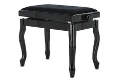 GEWA Panca per pianoforte Deluxe Classic - Black highgloss