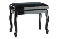 GEWA Panca per pianoforte Deluxe Classic - Black highgloss