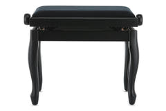 GEWA Panca per pianoforte Deluxe Classic - Black opaco
