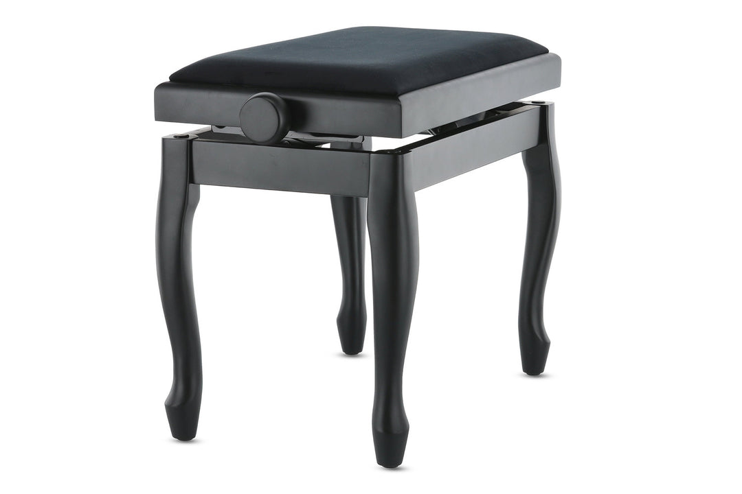 GEWA Panca per pianoforte Deluxe Classic - Black opaco