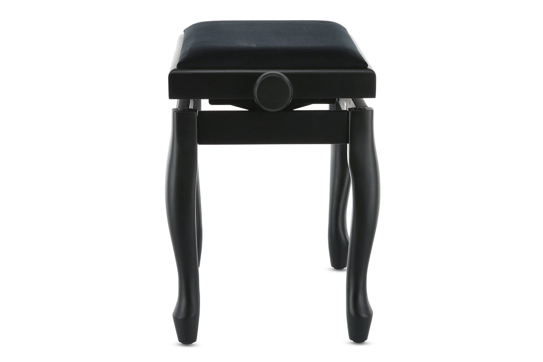 GEWA Panca per pianoforte Deluxe Classic - Black opaco