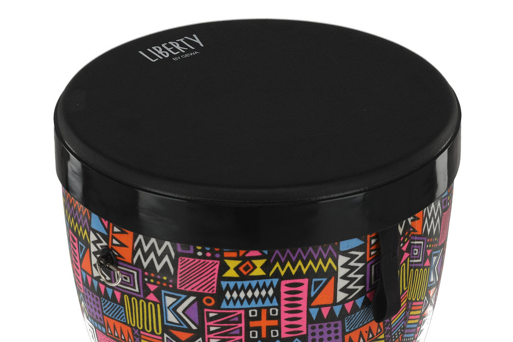 GEWA Liberty Series Nestable djembe 12", motivo Abstract