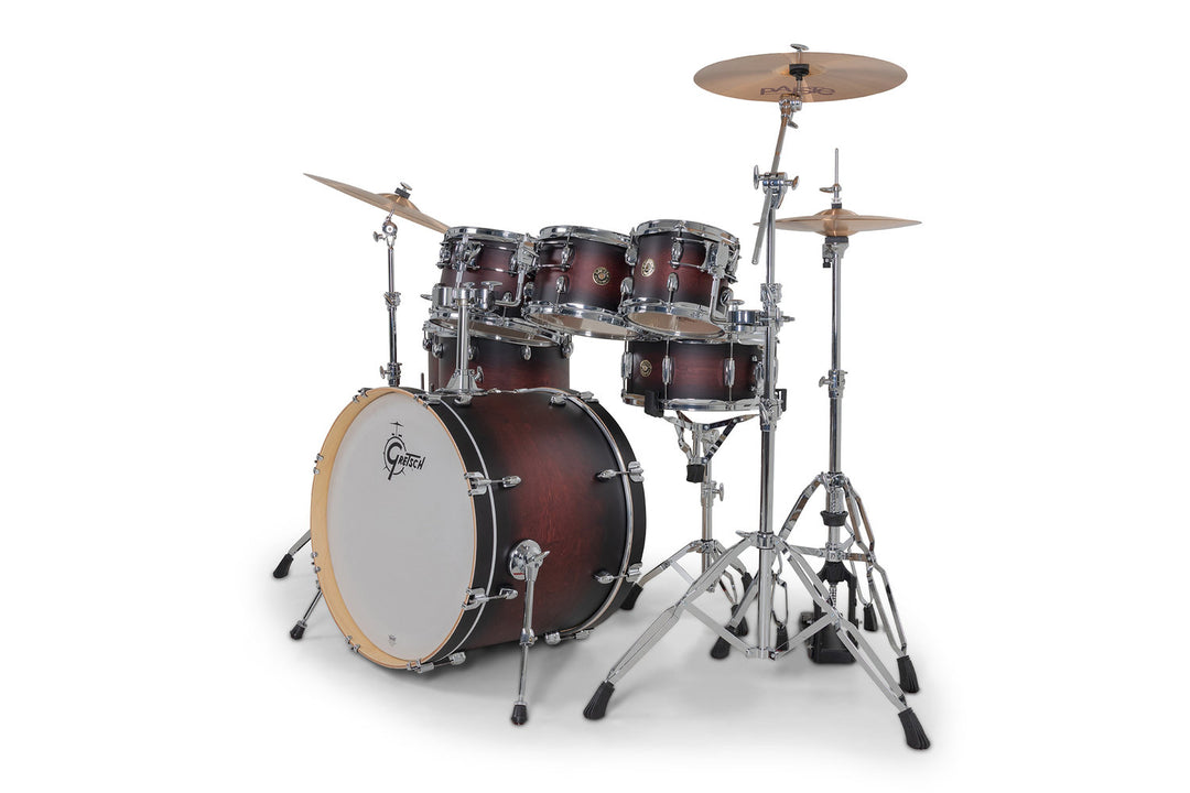 set di fusti Gretsch Catalina Maple - Satin Deep Cherry Burst (CM2-E627-SDCB)