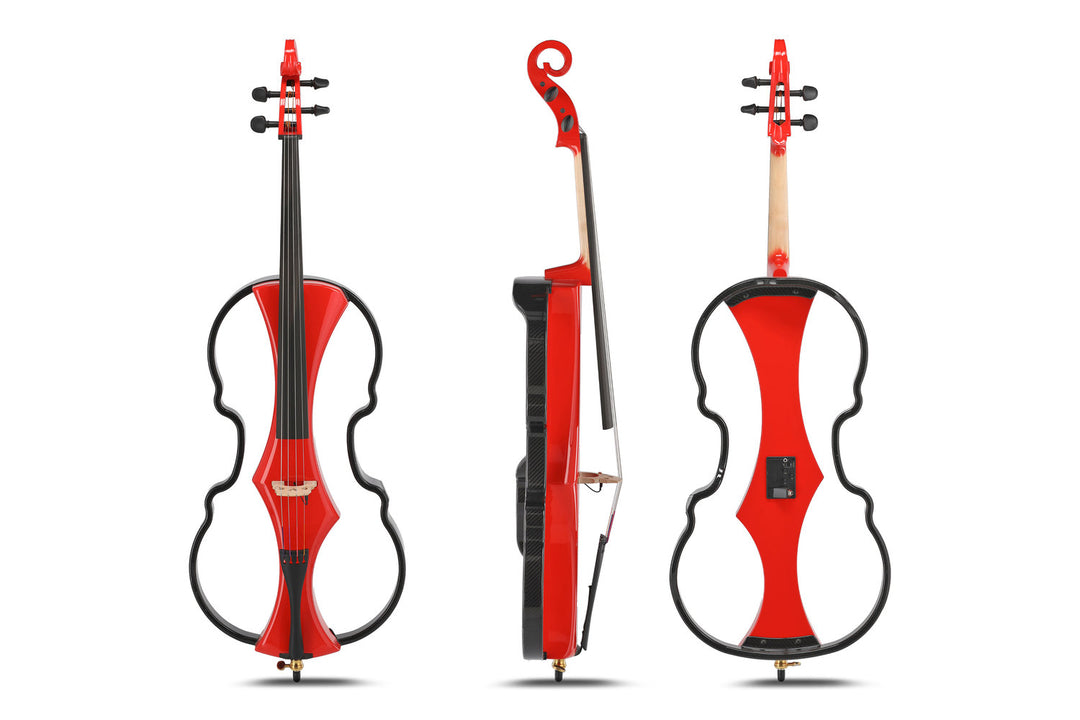 GEWA E-Cello Novita 3.0 - Rosso lucido (4/4)