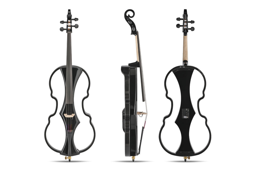 GEWA E-Violoncello Novita 3.0 - Black highgloss (4/4)