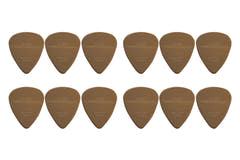 D-Grip Janicek Standard 351 plettri, 0,80 mm, caffè e latte, 12 pz.