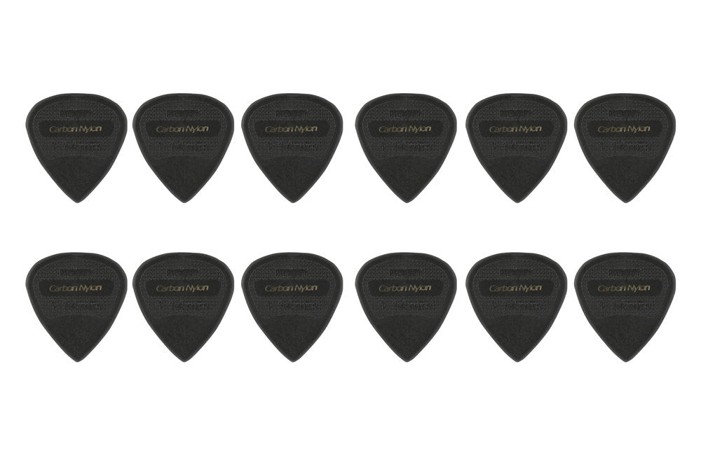 Pick Boy Carbon Nylon plettri, Edge, 1,14 mm strong, 12 pezzi