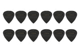 Pick Boy Carbon Nylon plettri, Edge, 1,14 mm strong, 12 pezzi