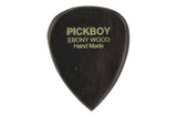 Plettri Pick Boy Exotic in ebano duro, 2 pezzi