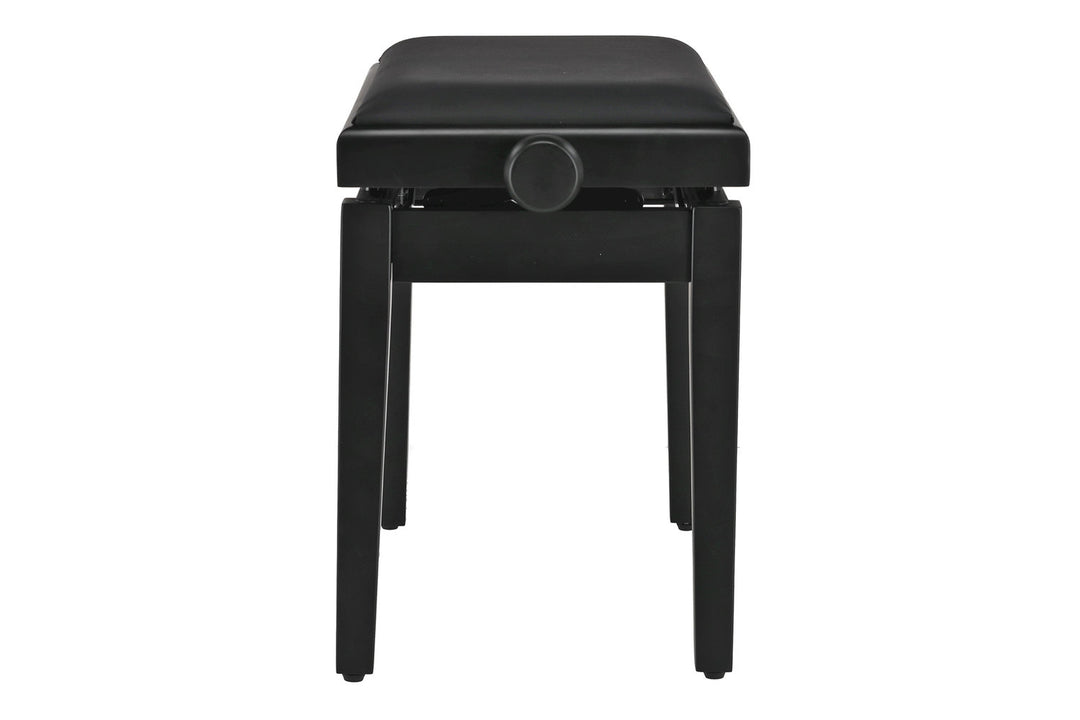 GEWA panca per pianoforte Deluxe Autolift Vinyl - Black opaco (seduta Black)