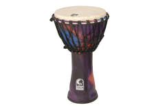Toca Djembe Freestyle accordato a corda - Woodstock Purple (SFDJ-10WP)