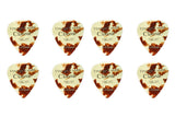 Pick Boy Vintage Classic T-Shell plettri, corti, 0,75 mm, 8 pz.