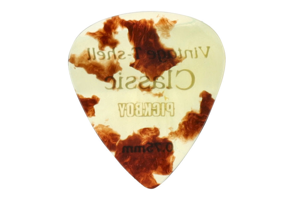 Pick Boy Vintage Classic T-Shell plettri, corti, 0,75 mm, 8 pz.