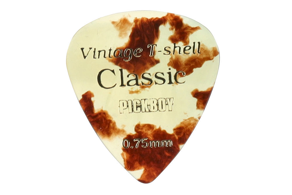Pick Boy Vintage Classic T-Shell plettri, corti, 0,75 mm, 8 pz.