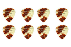 Pick Boy Vintage Classic T-Shell plettri, corti, 1,00 mm, 8 pezzi