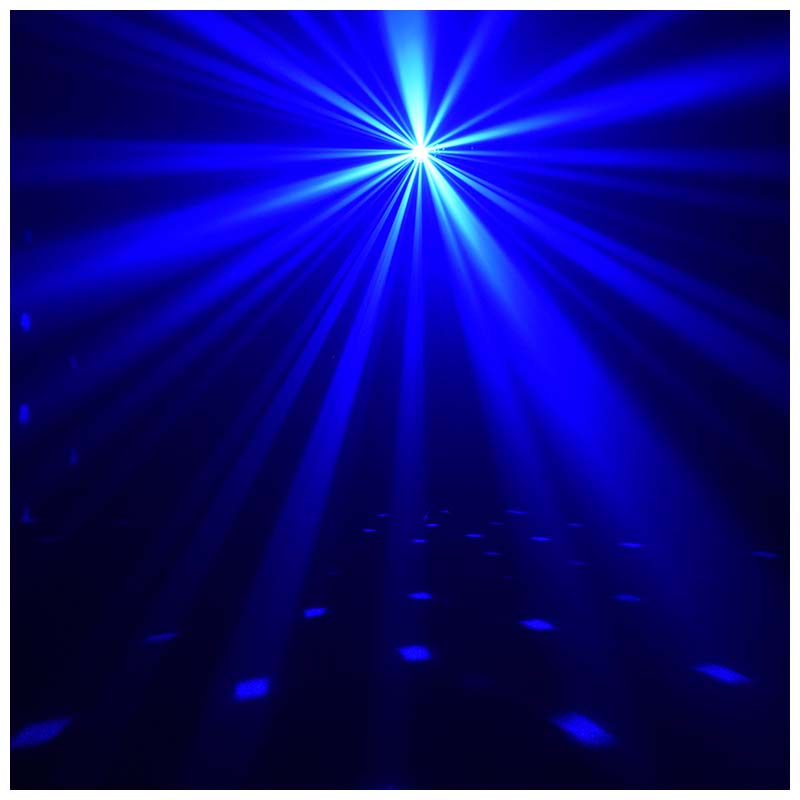 LIGHT4ME MAGIC BAR effetto discoteca con sfera a specchi LED PAR + stativo + telecomando