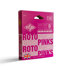 Rotosound Roto Pinks R9-3 corde per chitarra elettrica 9-42, 3 set