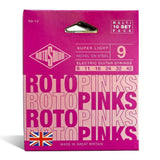 Rotosound Roto Pinks R9-10 corde per chitarra elettrica 9-42, 10 set