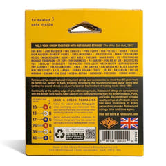 Rotosound Roto Yellows R10-10 corde per chitarre elettriche 10-46, 10 set