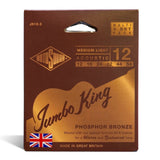 Rotosound Jumbo King JK12-3 corde per chitarre western 12-54, 3 set