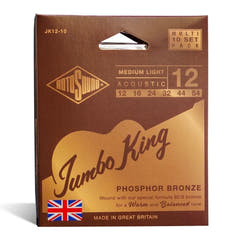 Corde per chitarre western Rotosound Jumbo King JK12-10 12-54, 10 set