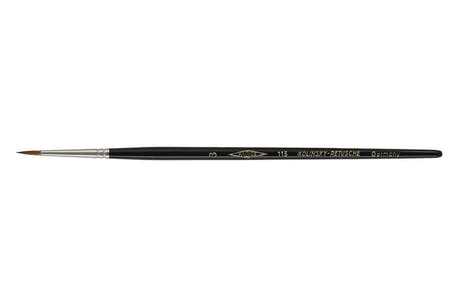 Habico n. 115 pennello per ritocchi in pelo di zibellino rosso, 10 mm