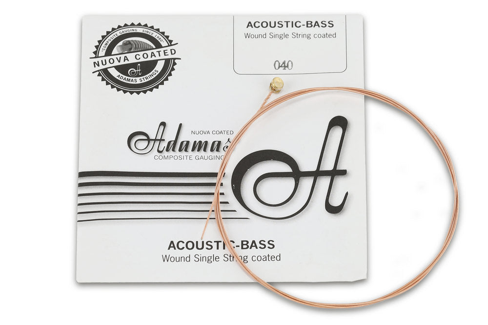 Corda singola Adamas Nuova Coated .040", basso acustico